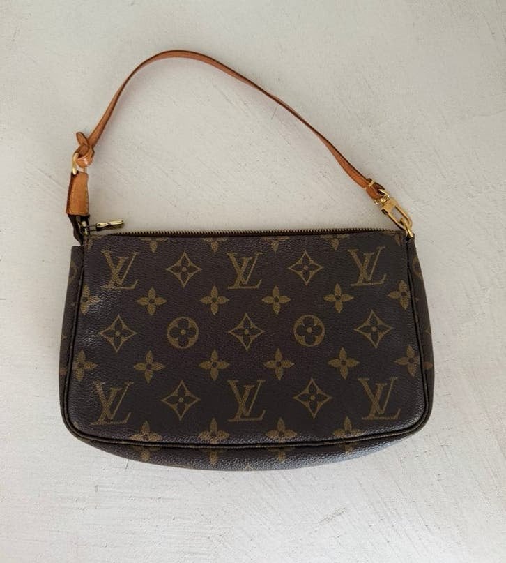 Louis vuitton pochette vintage, Enlèvement, Comme neuf