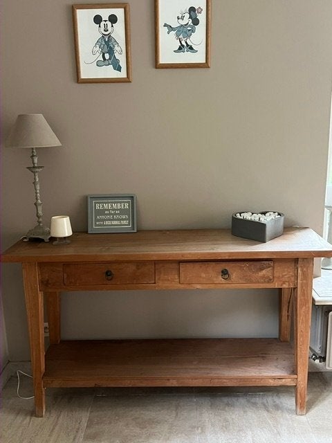 console tafel, Huis en Inrichting, Ophalen, 25 tot 50 cm, Rechthoekig, 100 tot 150 cm