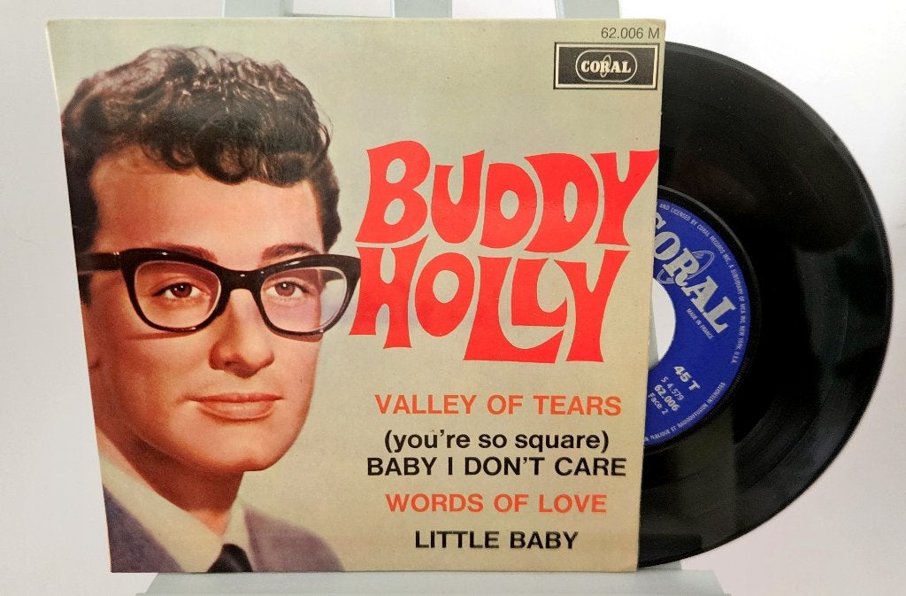 7" EP - Buddy HOLLY - Valley Of Tears, Cd's en Dvd's, Vinyl Singles, Gebruikt, Verzenden, 7 inch, EP