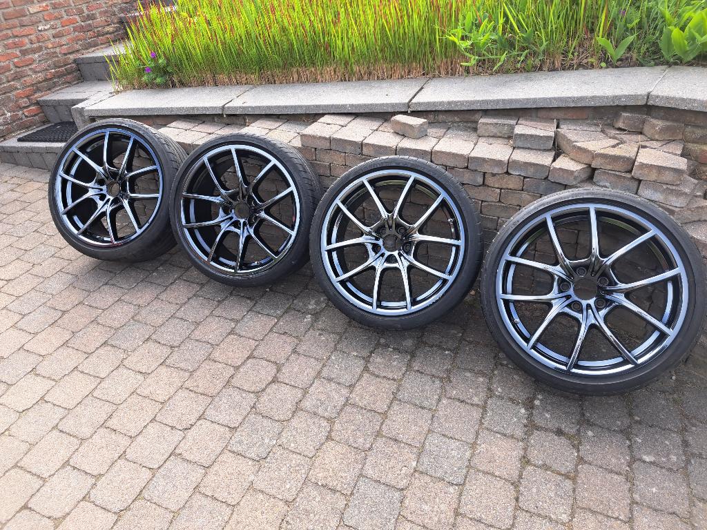 BMW velgen Bicolor (black/bright), Auto-onderdelen, Banden en Velgen, Ophalen, Velg(en), Personenwagen, 20 inch