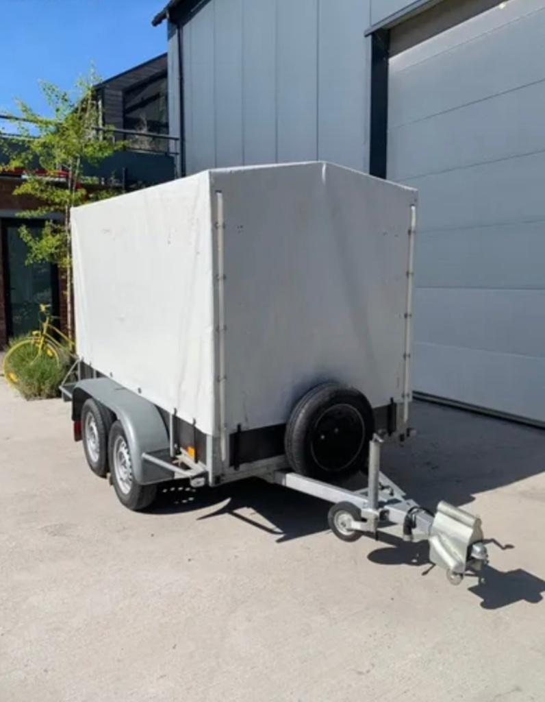 Remorque double essieux, Autos : Divers, Remorques, Utilisé, Enlèvement