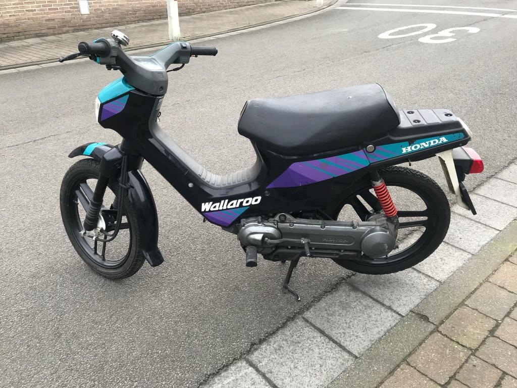 Nette Wallaroo weinig KMS 1e lak orig stickers 1992, Fietsen en Brommers, Ophalen, Gebruikt, Overige modellen, Klasse B (45 km/u)