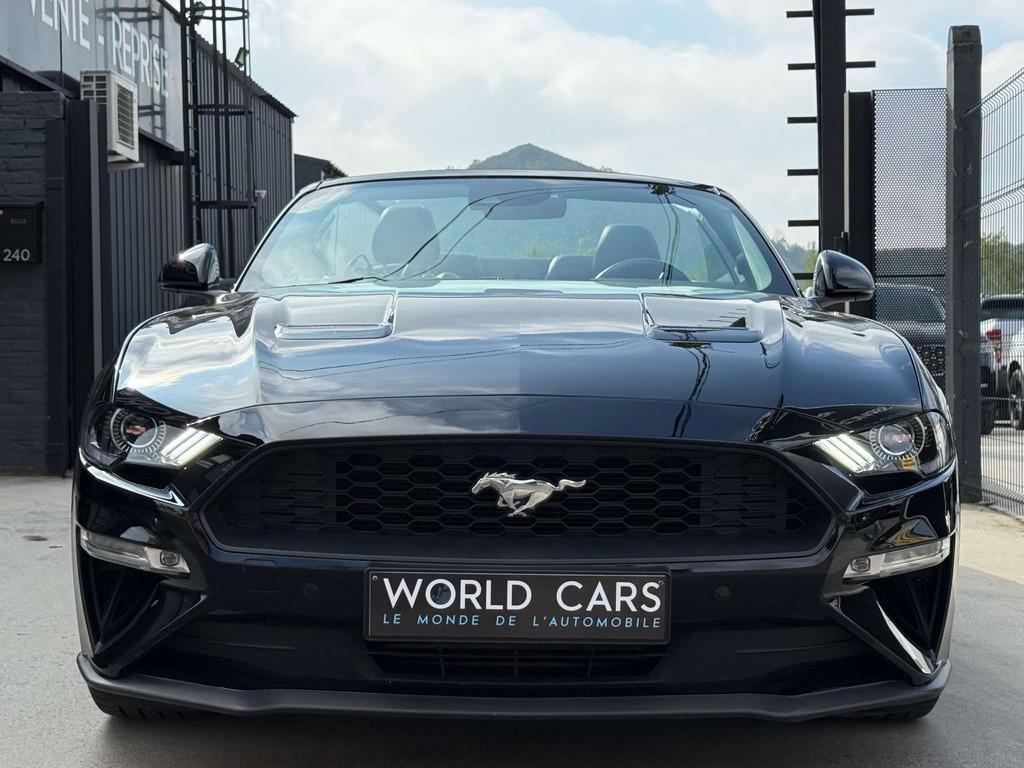 Ford Mustang 2.3 CABRIO - AUTOMATIQUE - COCKPIT - DISTRONIC, Autos, Ford, Cuir, Achat, 207 g/km, Euro 6