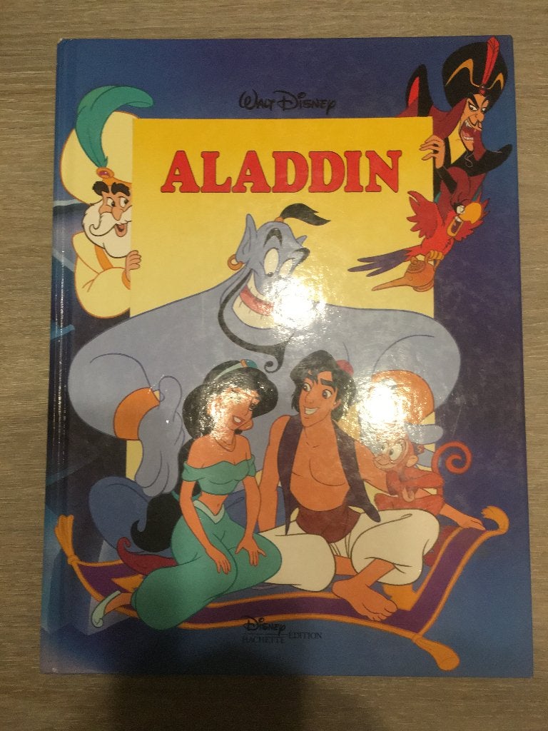 Livre Disney Aladin, Ophalen, Overige figuren, Zo goed als nieuw