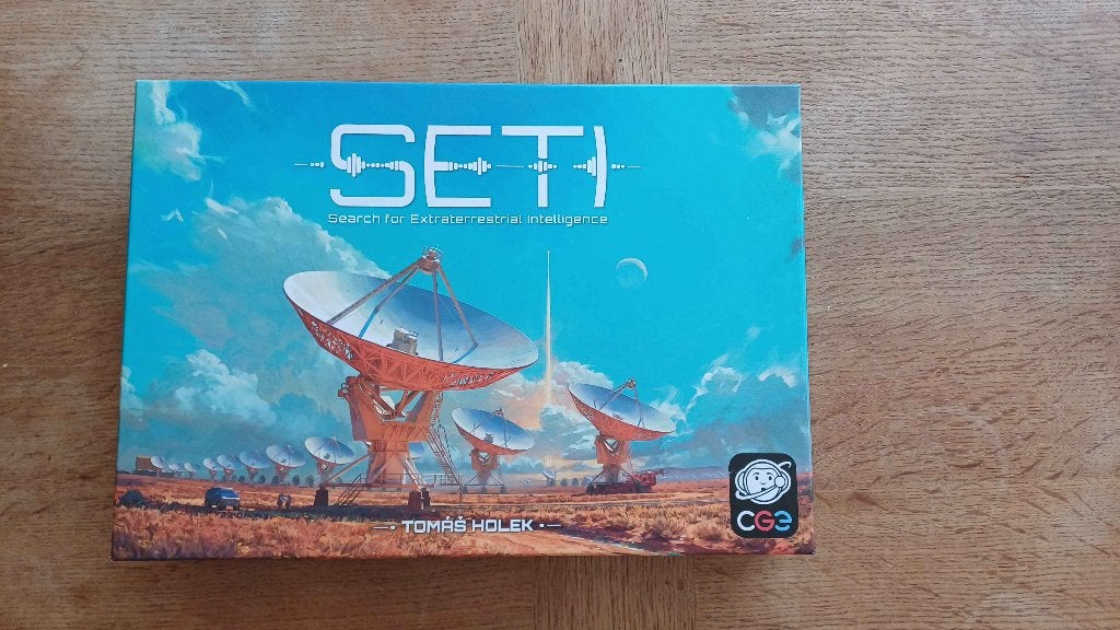 SETI (jeu de plateau complet), 1 ou 2 joueurs, Enlèvement, Comme neuf, CGE