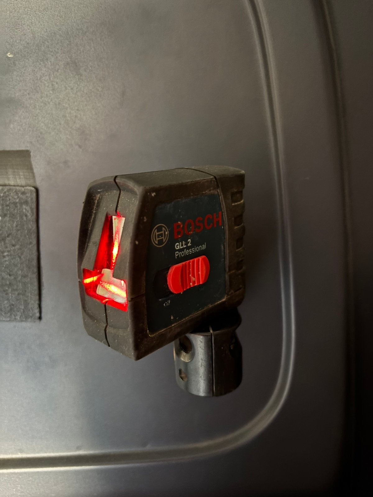 Lazer Bosch GLL 2, Doe-het-zelf en Bouw, Meetapparatuur, Ophalen, Zo goed als nieuw