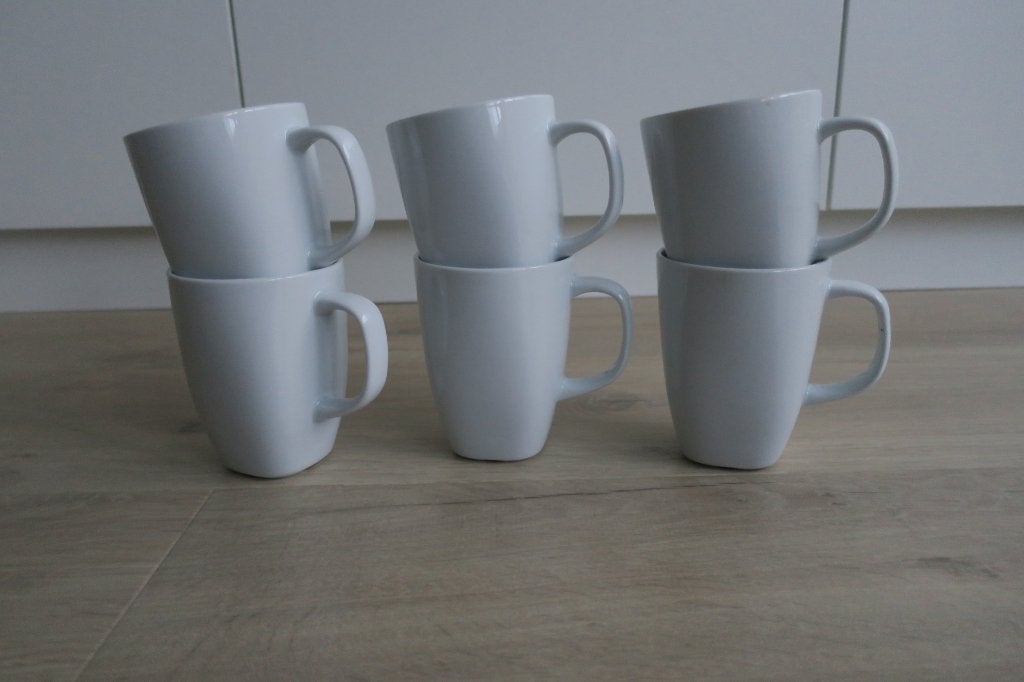 Set van 6 Ikea VÄRDERA Beker, nieuwstaat!, Ophalen, Zo goed als nieuw, Effen, Kop(pen) en/of Schotel(s)