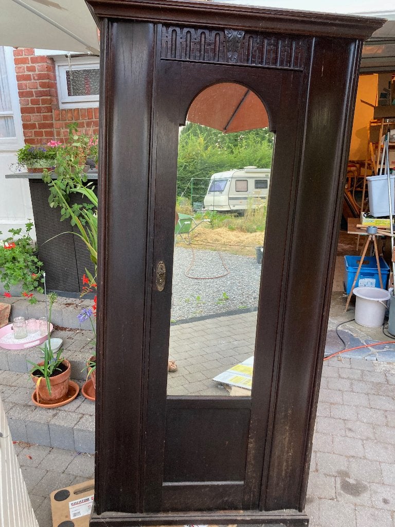 gratis oude kast met spiegel, Ophalen