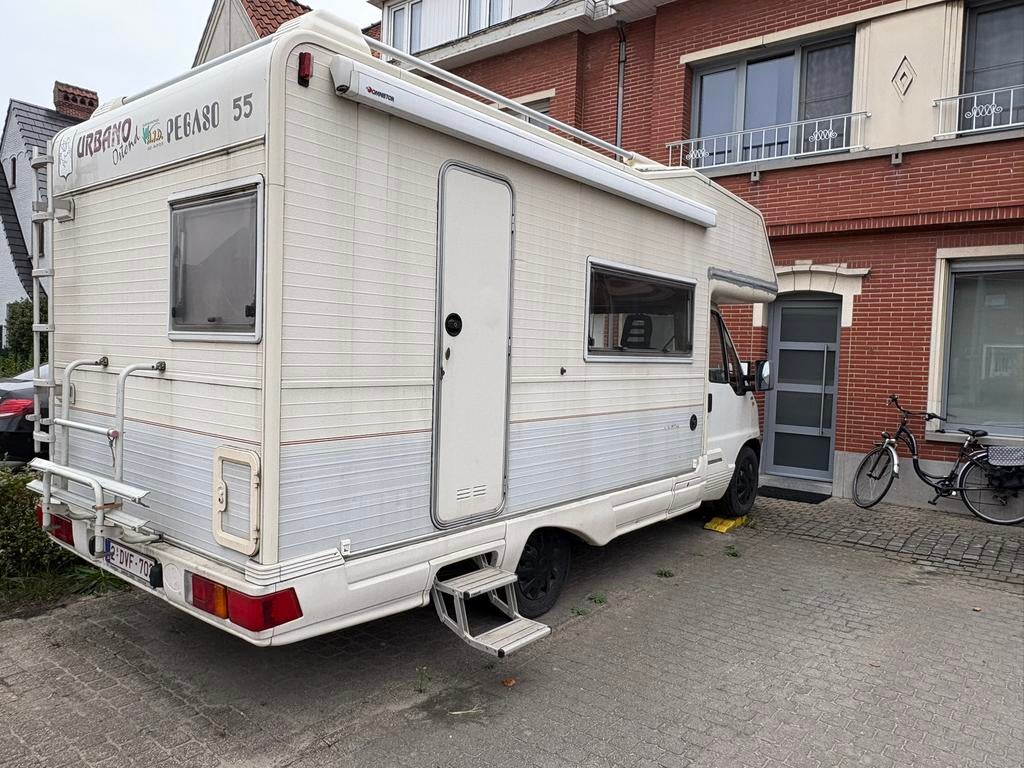 Urbano Camper Fiat Ducato Oldtimer, Siège de train, Jusqu'à 5, Toilette à cassette, Fiat