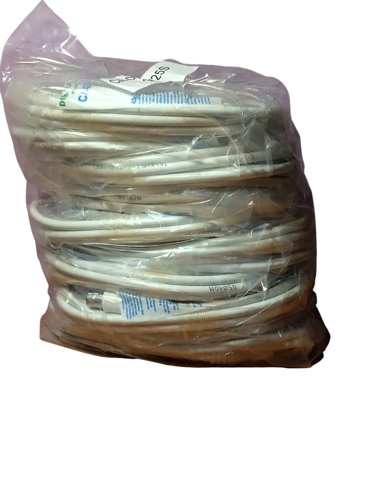 1 verpakking van 10 stuks CA-006TV/25S 2,5m DINH-Telecom, Ophalen, Nieuw, 2 tot 5 meter, Tv-kabel