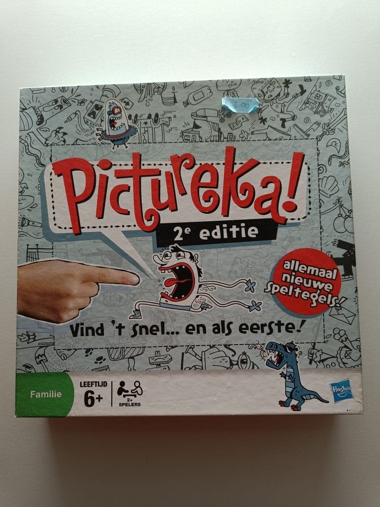 Pictureka! 2e Editie Bordspel – Hasbro / Parker – Compleet, Hobby en Vrije tijd, Vijf spelers of meer, Ophalen, Zo goed als nieuw