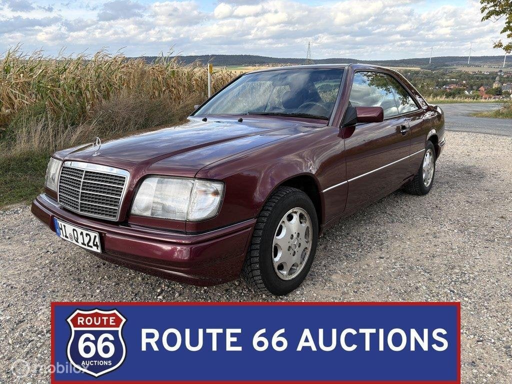 Mercedes-Benz E 200 Coupé | 1996 | Route 66 Auctions, Achat, Entreprise, Boîte manuelle, Autre carrosserie
