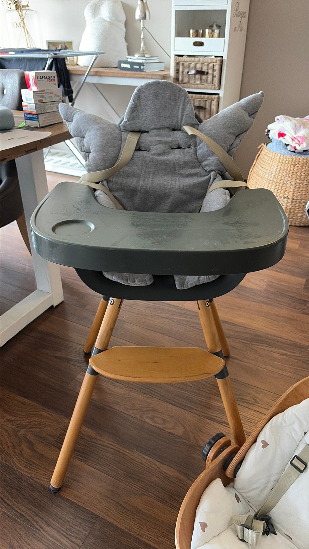 Chaise de salle à manger Childwood avec siège bébé inclus, Enlèvement, Utilisé
