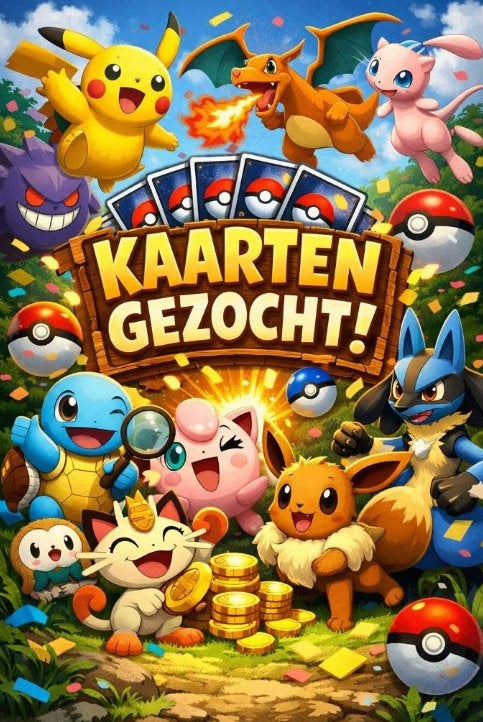 Pokémon hits gezocht! Direct opgehaald!, Hobby en Vrije tijd, Ophalen