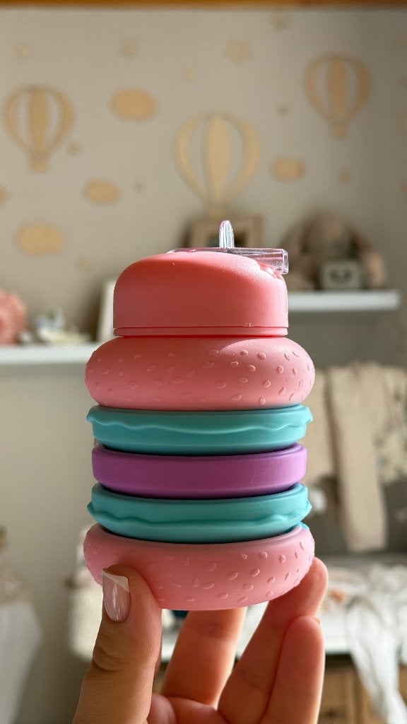 Hamburger Bottle – Opvouwbare Drinkfles voor Kinderen, Enlèvement ou Envoi, Neuf, Autres types