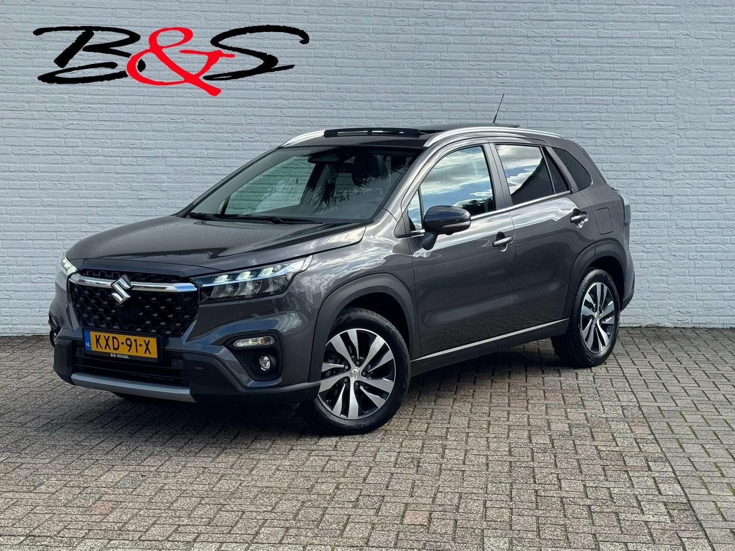 Suzuki SX4 S-Cross 1.5 Hybrid Style Automaat Pano Camera Car, Autos, Argent ou Gris, Achat, Entreprise, Carnet d'entretien