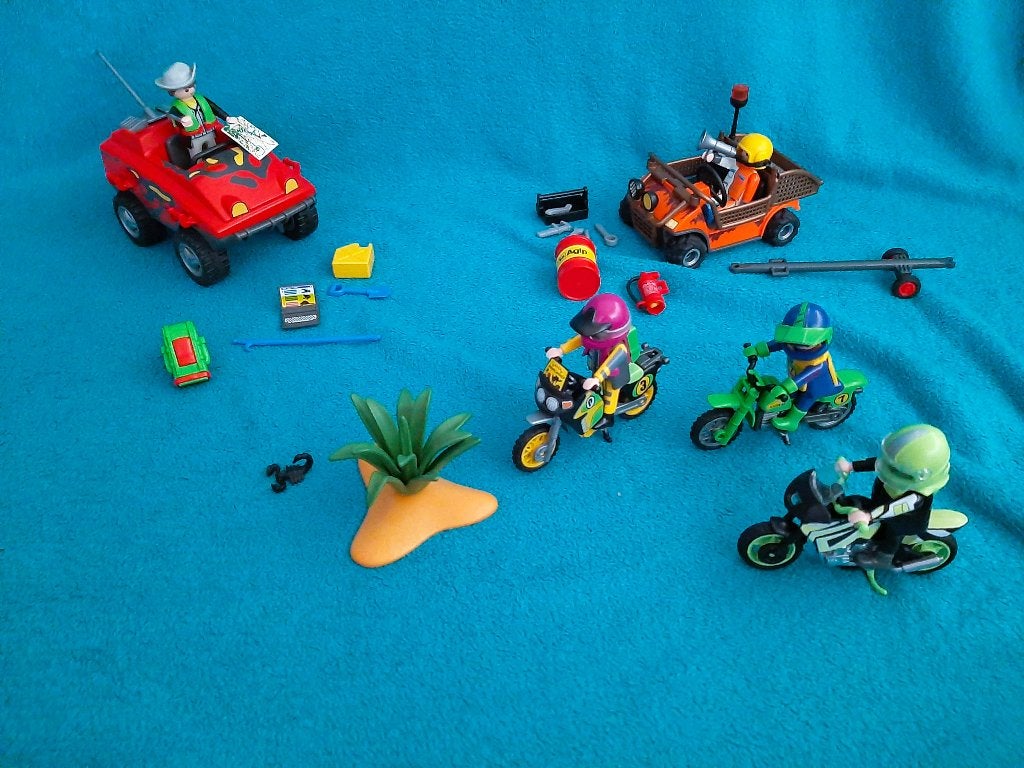 playmobil race, Enfants & Bébés, Comme neuf, Véhicule, City action, Kit complet