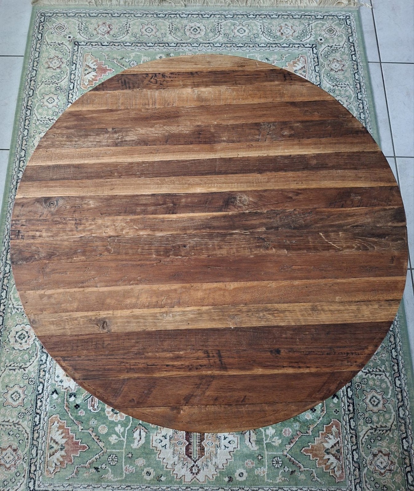 Industrieel salontafel mango hout 90 euro, Huis en Inrichting, Ophalen, Hout