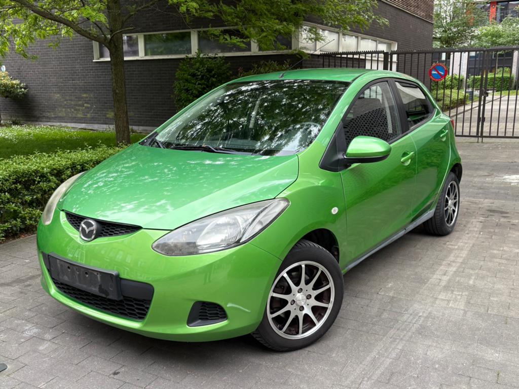 Mazda 2 181.000 KM ANNEE 2008 ESSENCE, Auto's, Voorwielaandrijving, 1299 cc, Stof, Zwart