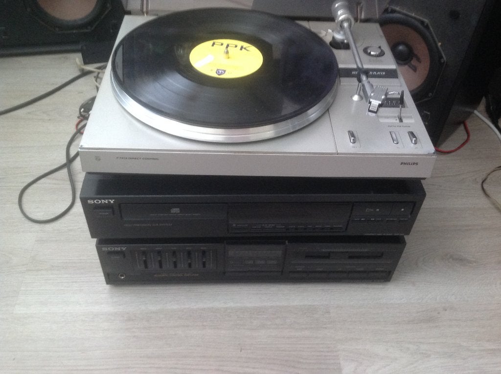Sets=Sony TA-AX220 +Sony CDP-292+Philips F7213, Lecteur CD, Enlèvement ou Envoi, Comme neuf, Composants en vrac