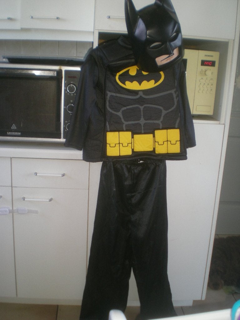 pak + masker batman, 12- 14 jaar, Enfants & Bébés, Enlèvement ou Envoi, Comme neuf