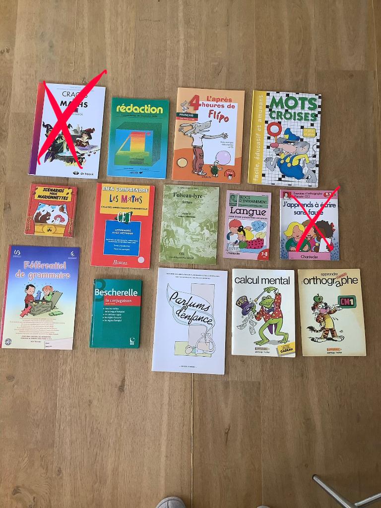 Livres scolaires pour l,l’enseignement primaire, Enlèvement ou Envoi, Utilisé, Primaire, Français