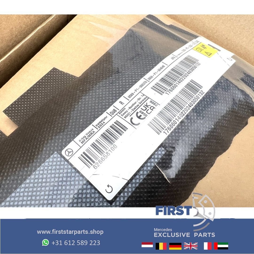 AMG SCHAALSTOEL AIRBAG RECHTS A1768601402 origineel Mercedes, Utilisé, -, -, Enlèvement ou Envoi