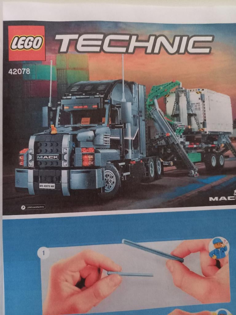 lego mack anthem, Enlèvement, Comme neuf, Complet, Lego