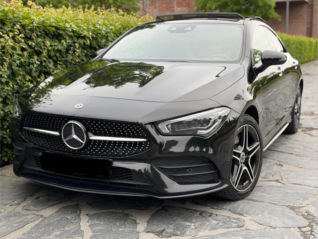 Mercedes-Benz Cla 250 e / Amg Line / 2022 / Full Opt., Auto's, Mercedes-Benz, 4 cilinders, Zwart, Bedrijf, 5 deurs