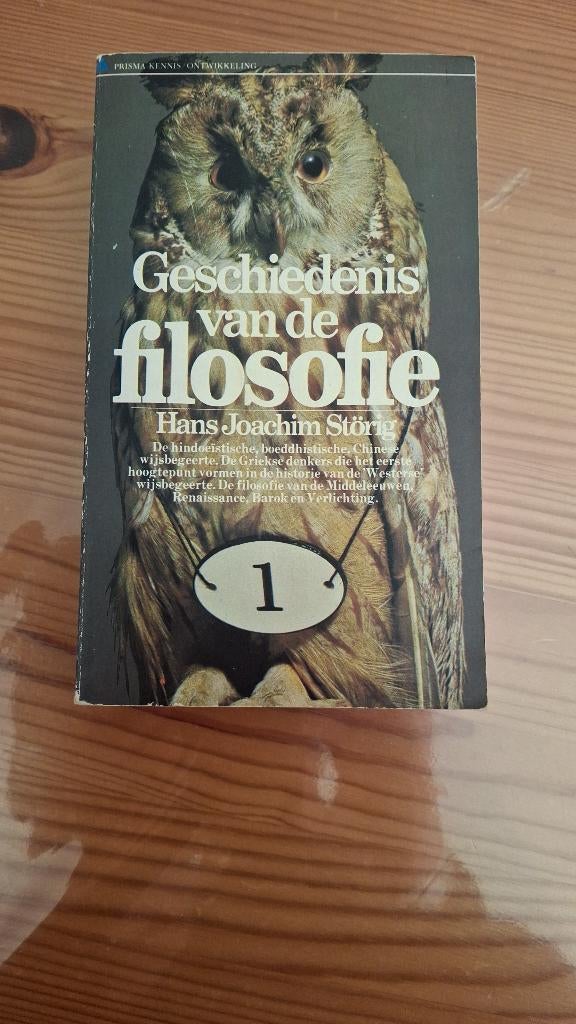 Geschiedenis van de filosofie 1 en 2, Utilisé, Hans Joachim Störig, Enlèvement, Philosophie ou éthique