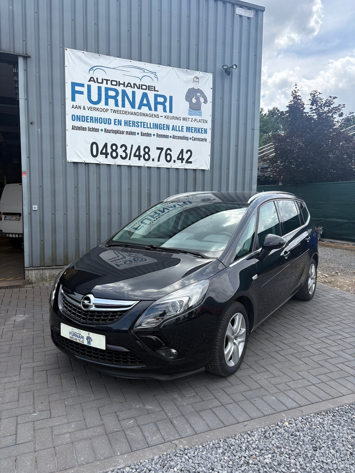 Opel Zafira Tourer 1.4 Benzine | 107.000 km/ 1j Garantie, Auto's, Voorwielaandrijving, 4 cilinders, Bedrijf, Achteruitrijcamera