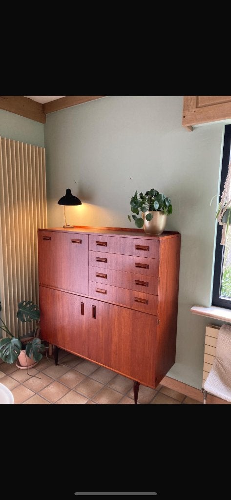 Prachtige vintage barkast, Ophalen, Huis en Inrichting