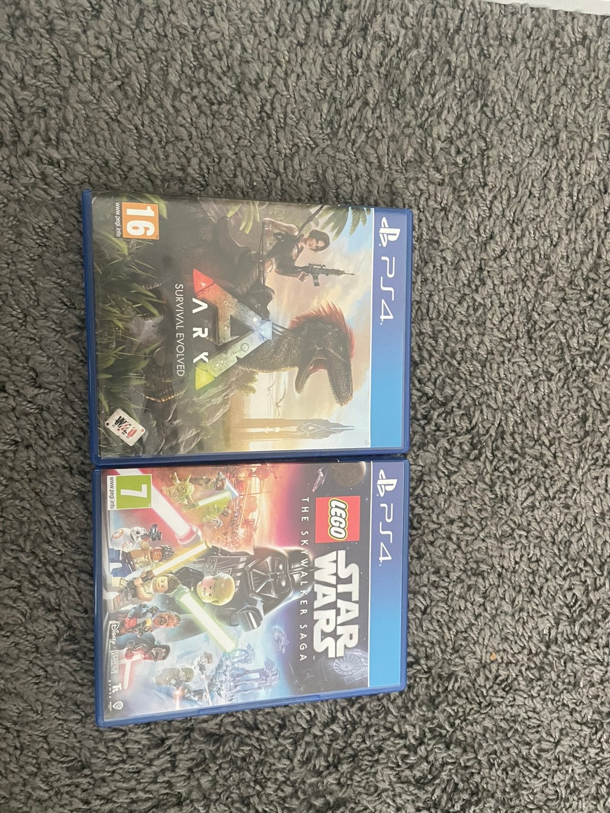 Ark Survival et Lego Star Wars PS4, 2 joueurs, À partir de 18 ans, Aventure et Action, Comme neuf