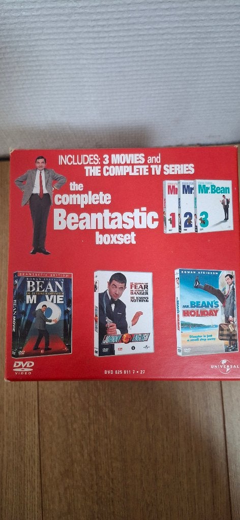 Mr bean collection box, Cd's en Dvd's, Ophalen, Engels, Zo goed als nieuw, Britse komedie