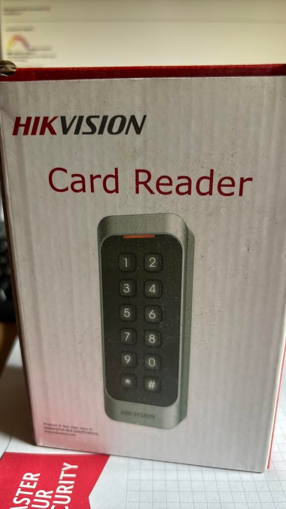 Card Reader clavier codeur Hikvision, Enlèvement, Neuf