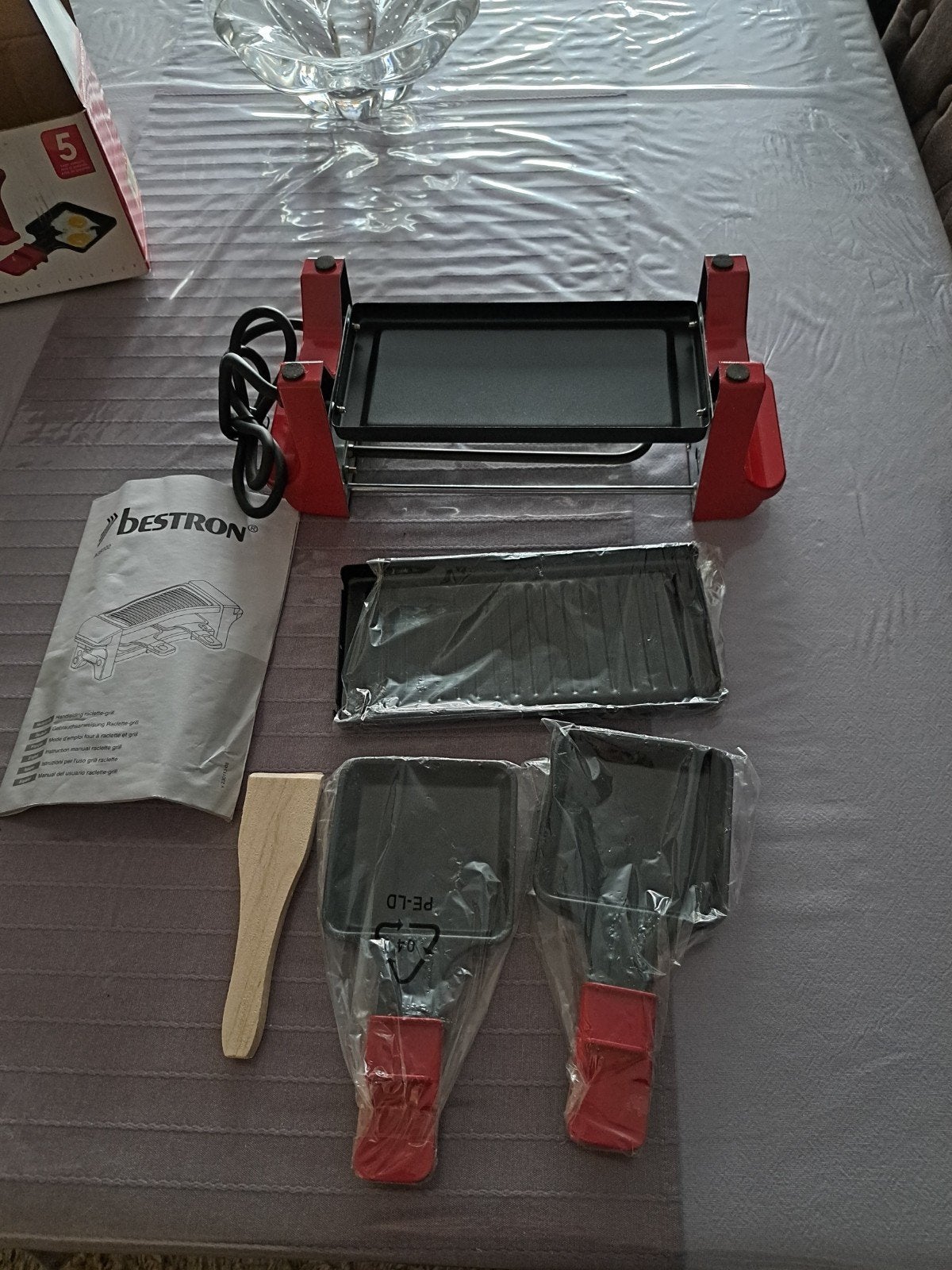 Appareil à raclette/ grill, Electroménager, Appareils à gourmet, Enlèvement