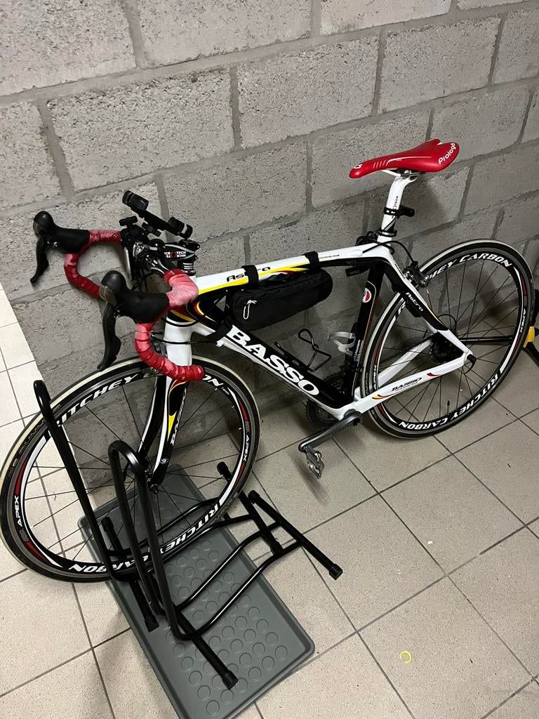Basso Carbon frame koersfiets, Fietsen en Brommers, Ophalen, 28 inch, Carbon, 10 tot 15 versnellingen