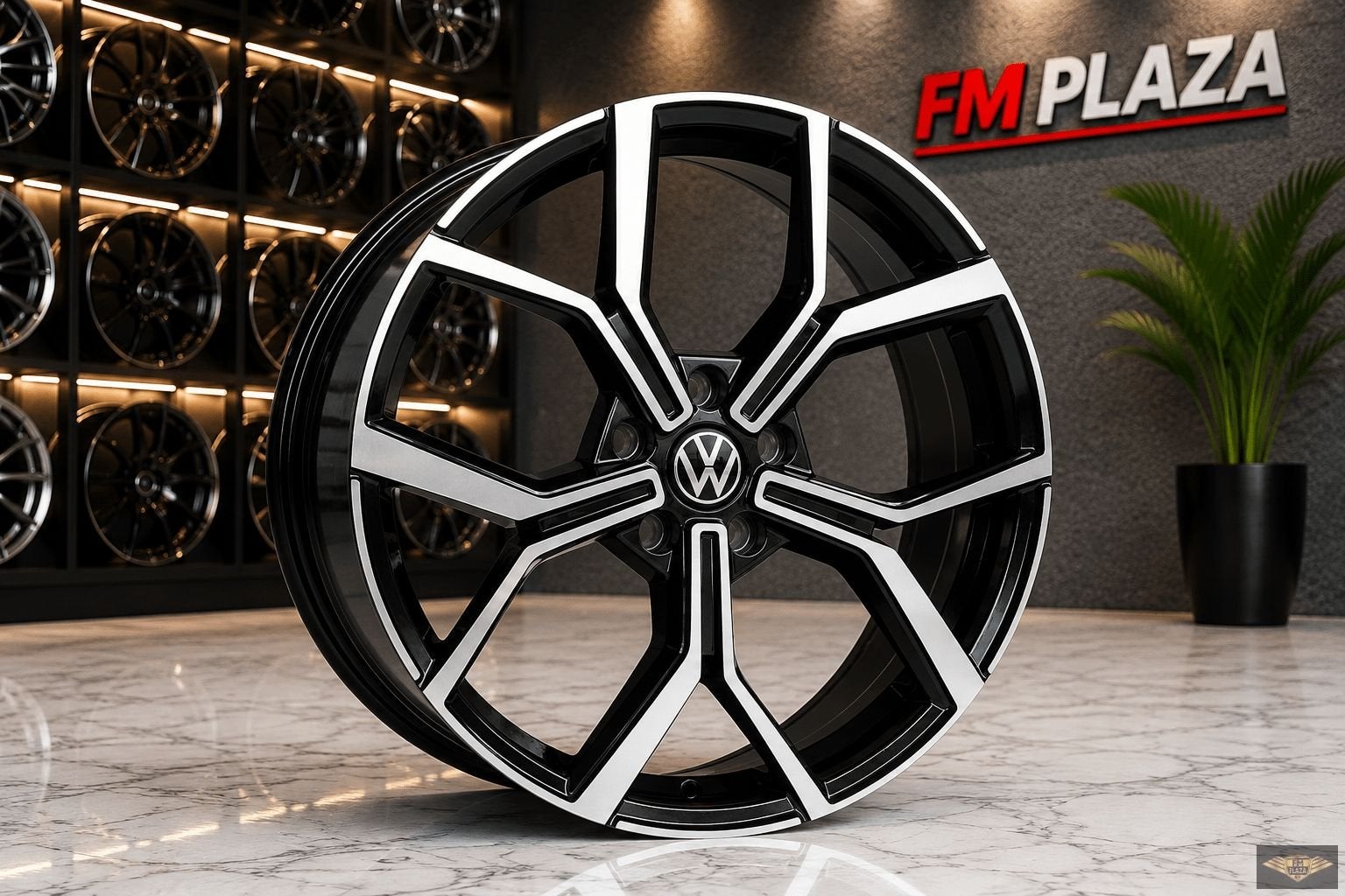 18 inch 5x100 VW Polo Faro Look Velgen Nieuw, Auto-onderdelen, Velg(en), -, -, Nieuw