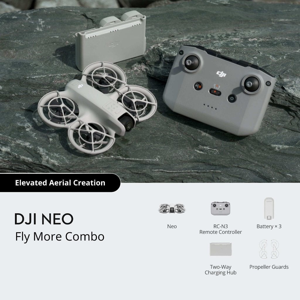 DJI NEO FLY MORE COMBO INCL HARDCASE, Hobby en Vrije tijd, Ophalen of Verzenden, Nieuw, Elektro, Quadcopter of Multicopter