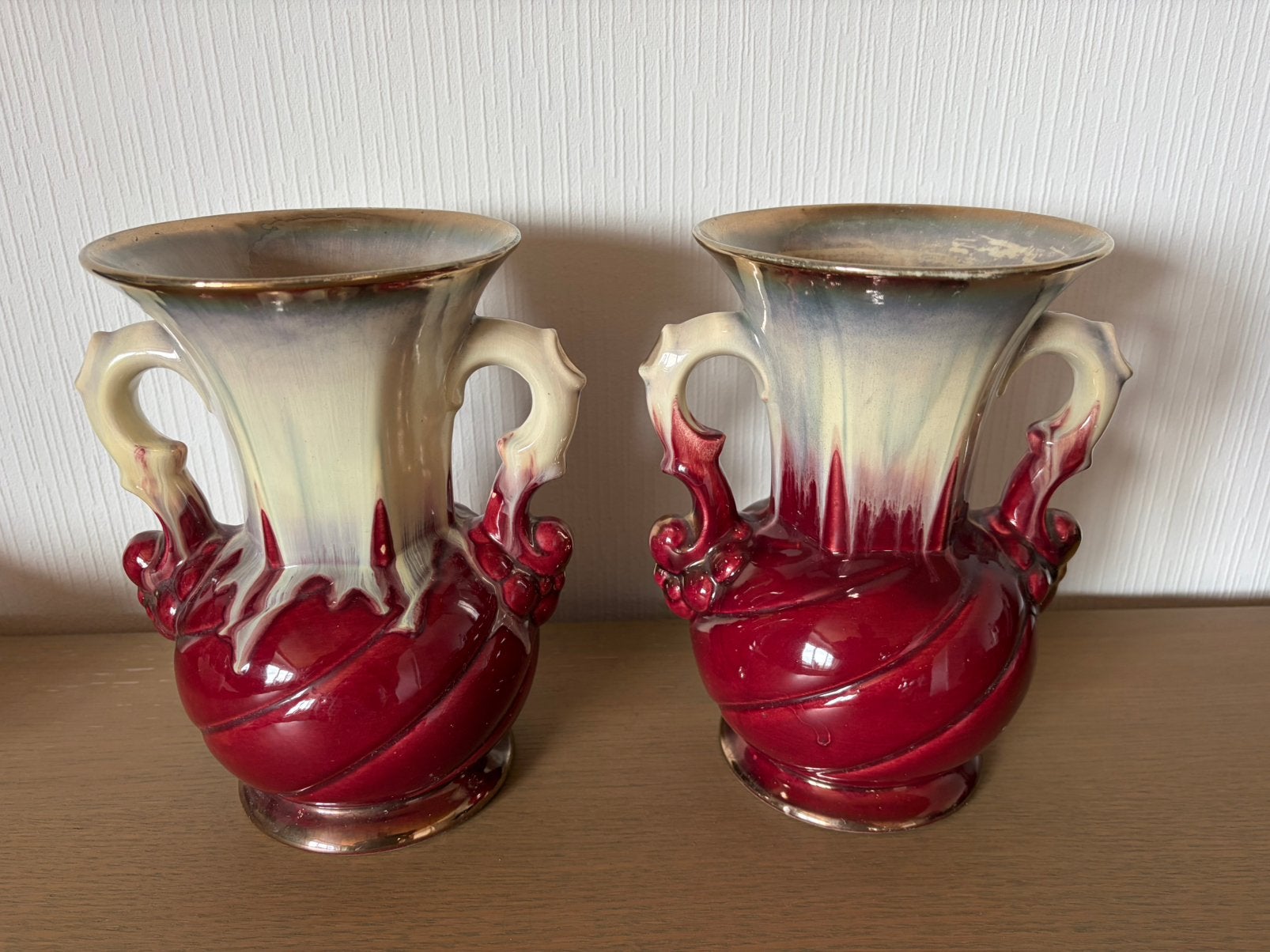 Jasba keramiek duo jaren 50/60, Ophalen
