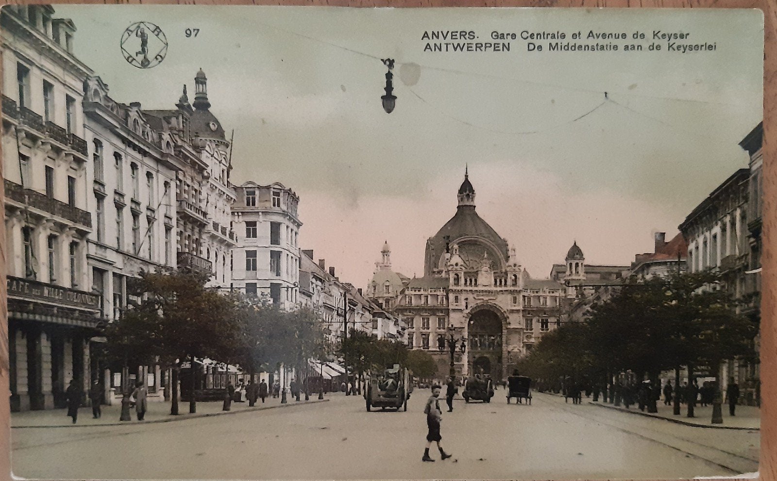 GARE CENTRALE D'ANVERS-LA GARE D'ANVERS-LA-GARE, Enlèvement ou Envoi, Anvers