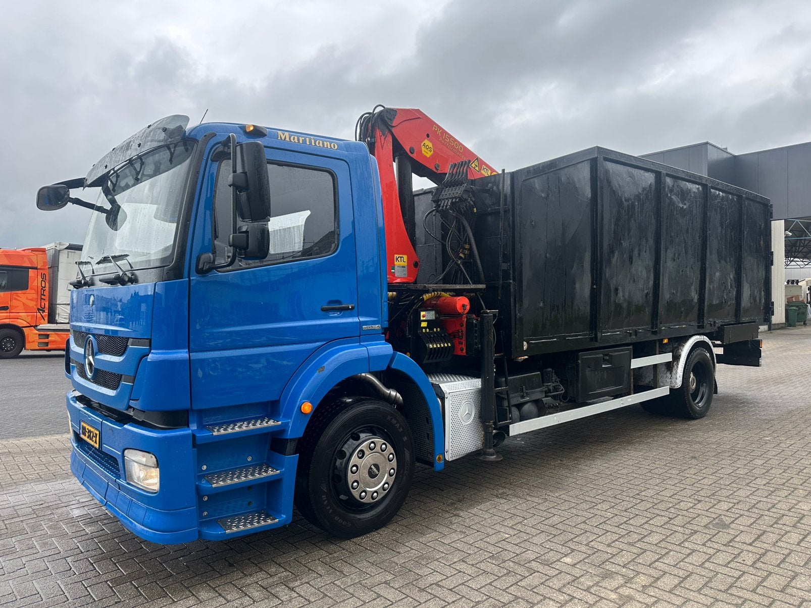 Mercedes Axor 1824 Palfinger PK 15500, Particulier, Te koop, Euro 5