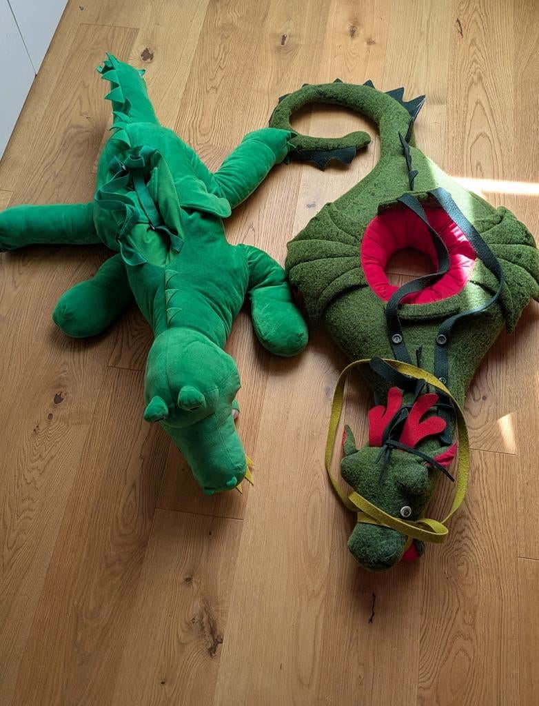 Verkleden draken instap, Enlèvement