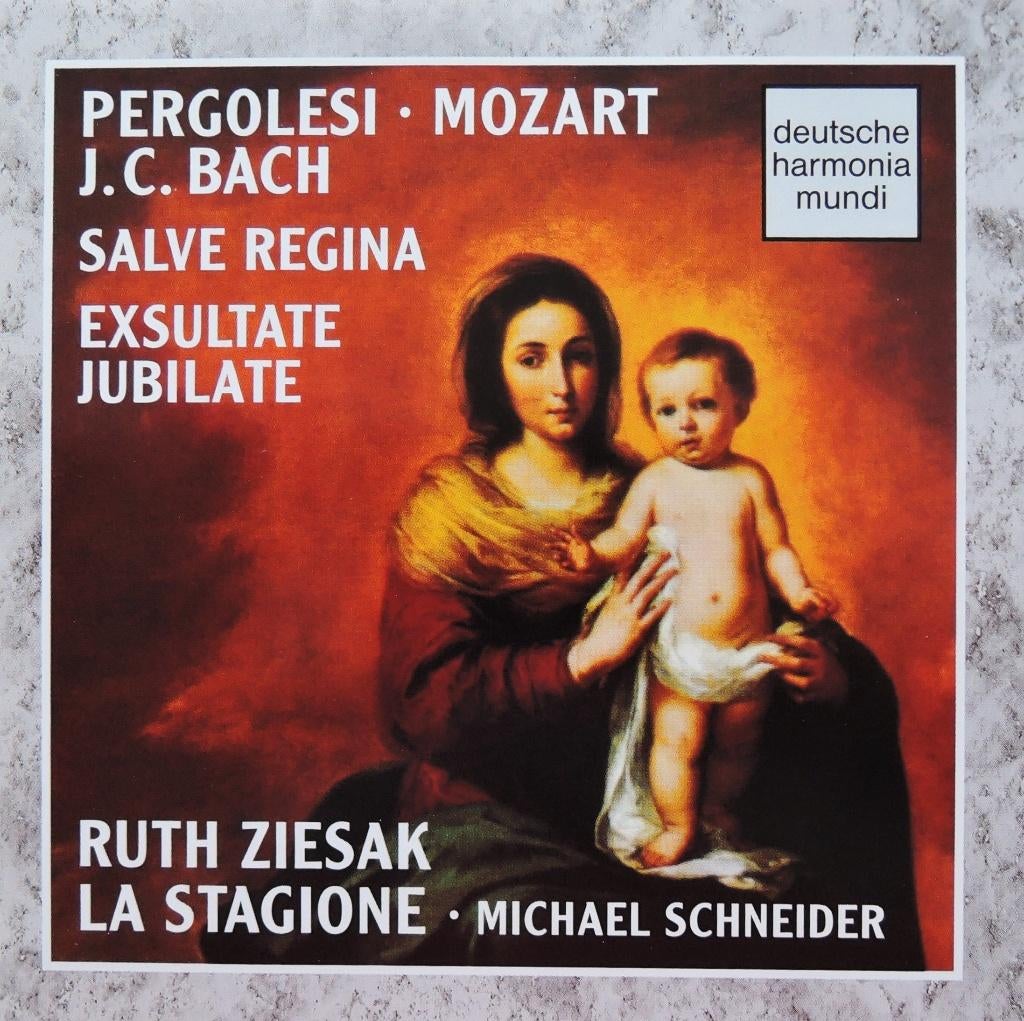 Salve Regina ea - Mozart / Pergolosi / Bach - DHM - 1996, CD & DVD, CD | Religion & Gospel, Comme neuf, Chœurs ou Classique, Enlèvement ou Envoi