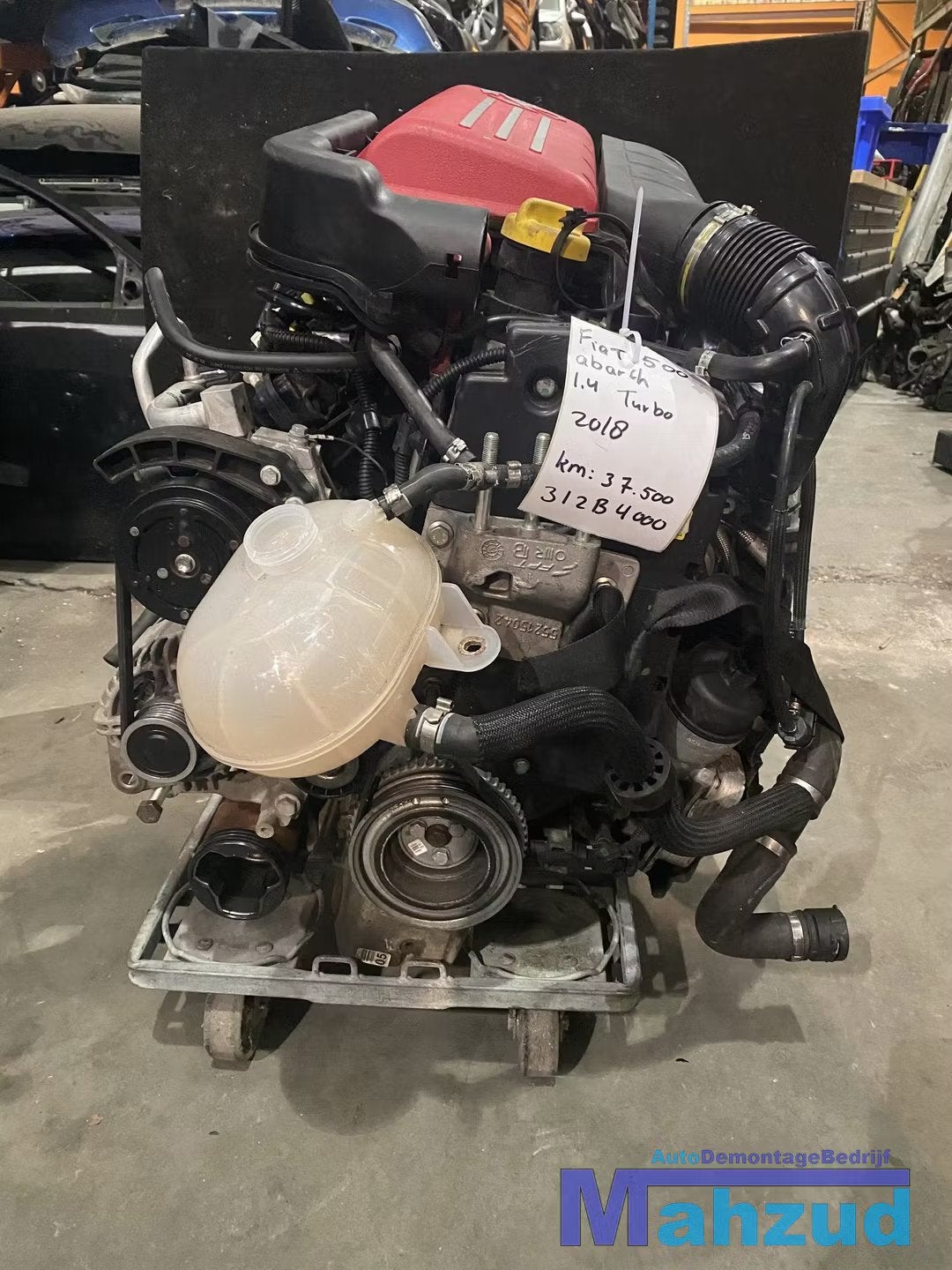 2018 FIAT 500 ABARTH 1.4 TURBO MOTORBLOK 312B4000, Gebruikt, Stellantis Europe S.p.A., Info@stellantis.com, Corso Giovanni Agnelli 200
10135  Turin, IT