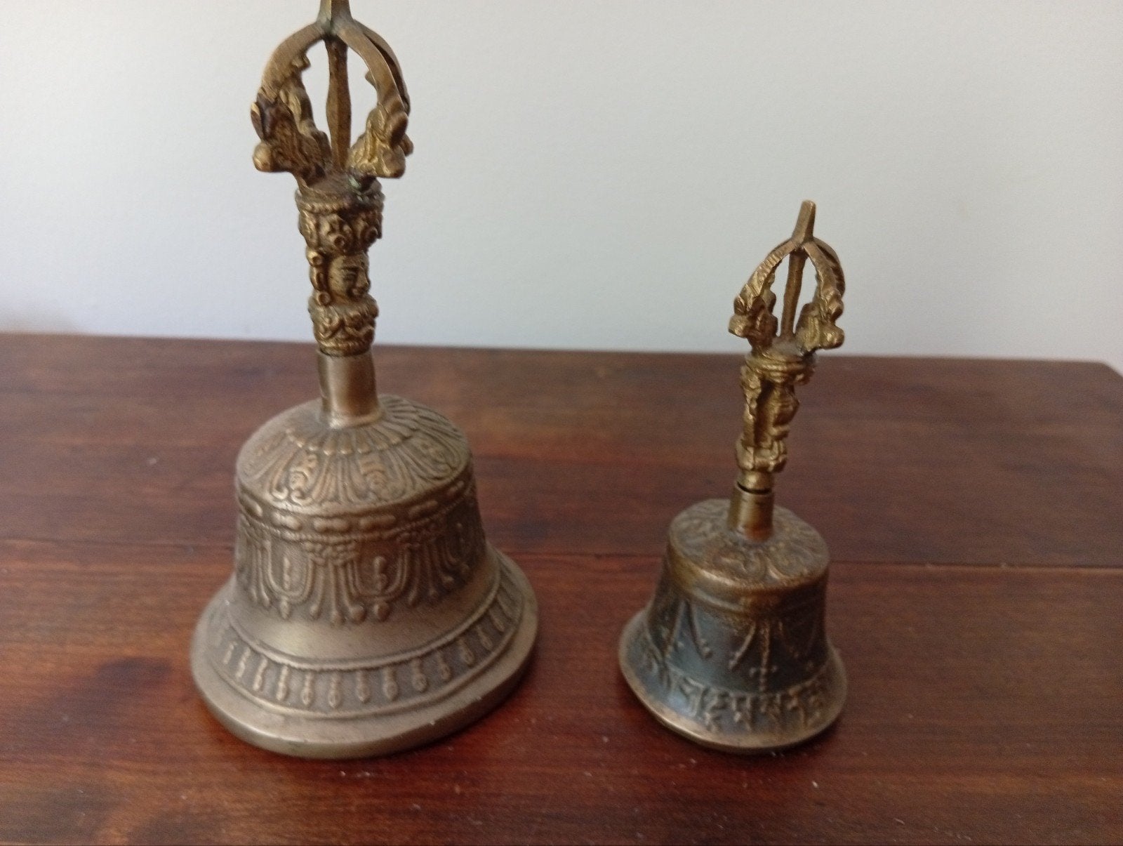 Tibetaanse bellen, Antiquités & Art, Antiquités | Bronze & Cuivre, Enlèvement ou Envoi