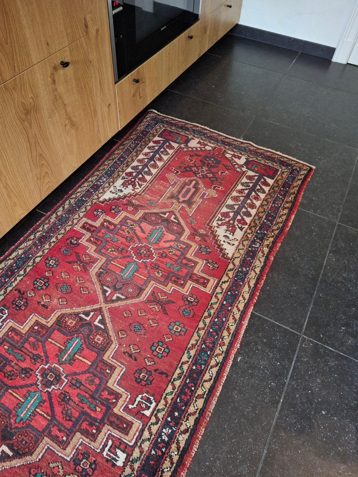 loper Iran 2m90 op 97cm, Enlèvement, Utilisé, 200 cm ou plus, 50 à 100 cm