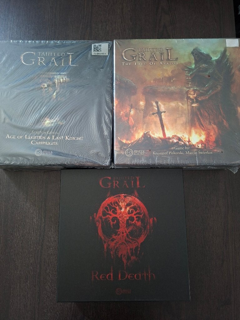 Tainted grail: the fall of Avalon, 1 ou 2 joueurs, Enlèvement ou Envoi