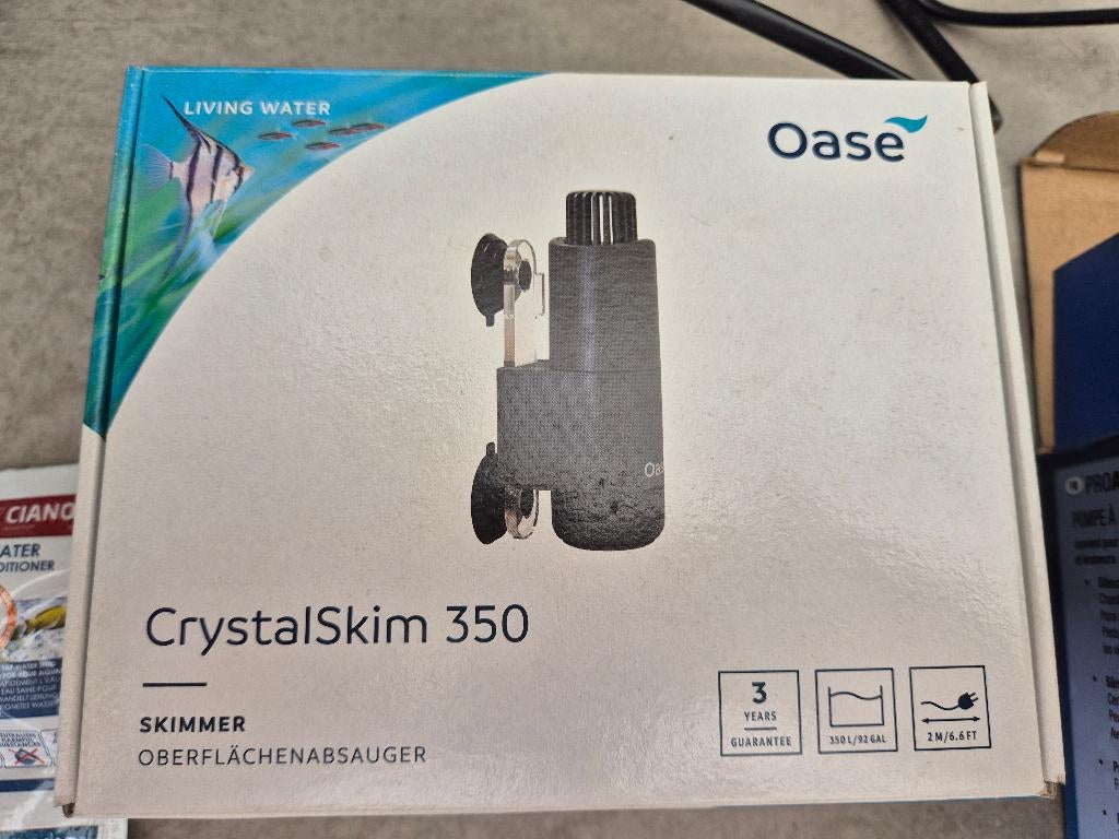 aquarium toebehoren : skimmer Crystalskim 350, Dieren en Toebehoren, Ophalen, Gebruikt, Overige typen