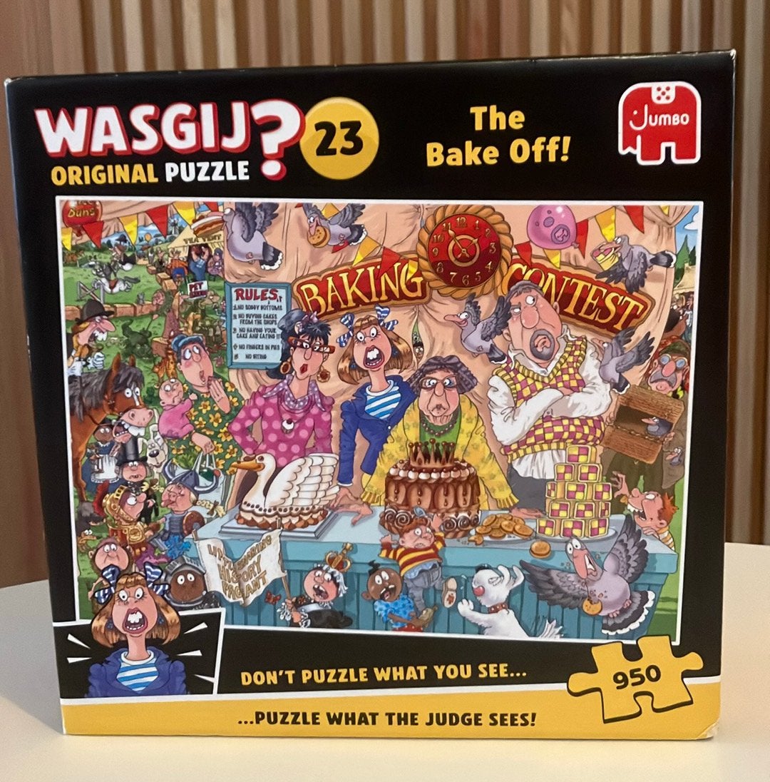 Wasgij Original nr 23 “the bake off” 950 stukjes, Enlèvement, Utilisé